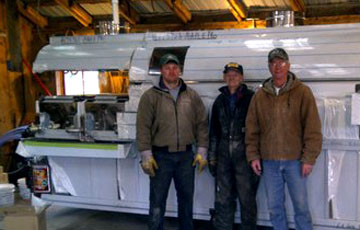 Three generations of sugar makers.